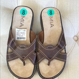 MIA Dark Brown Women's Sandals